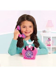 Just Play Disney Junior Minnie Mouse Ring Me Rotary Phone With Lights And Sounds Pretend Play Phone For Kids By Just Play  - Image 3