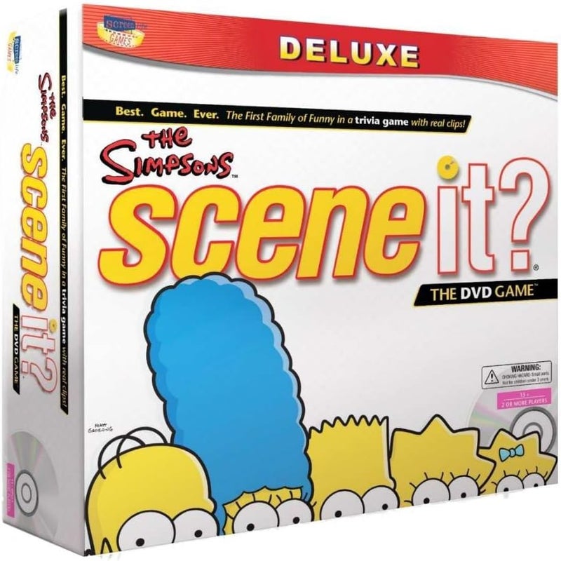 Scene It The Simpsons Game With DVD Trivia Questions - Image 1