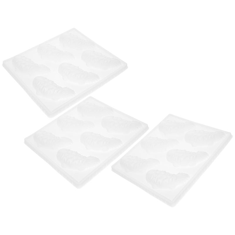 Fish Shaped Jelly Rice Cake Mold Set Nonstick Chocolate Baking 6 Cavity 3 Sets - Image 2