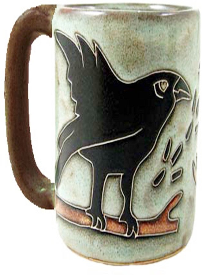 Mara Stoneware Mug - Ravens - 16 oz - Image 1