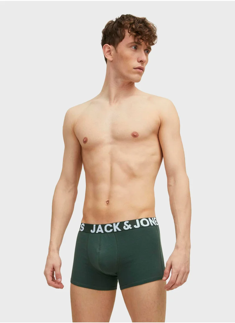 JACK & JONES 10 Pack Assorted Trunks