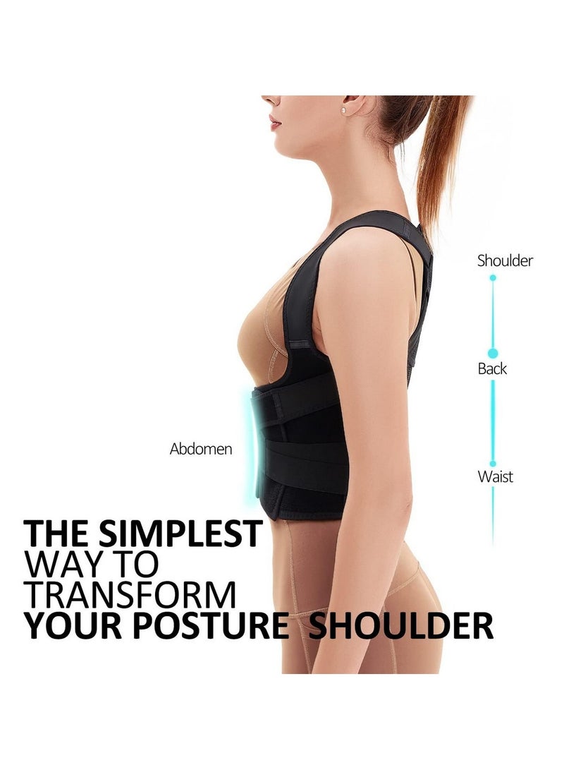 RATSAW Back Brace and Posture Corrector Back Straightener Posture Corrector Scoliosis and Hunchback Correction Spine Corrector Support Back Pain Adjustable Posture Trainer  - Image 4