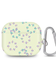 Stylizedd StylePods Case for Airpods 3rd Gen Case With Anti-Lost Keychain - Floral Wreath  - Image 1