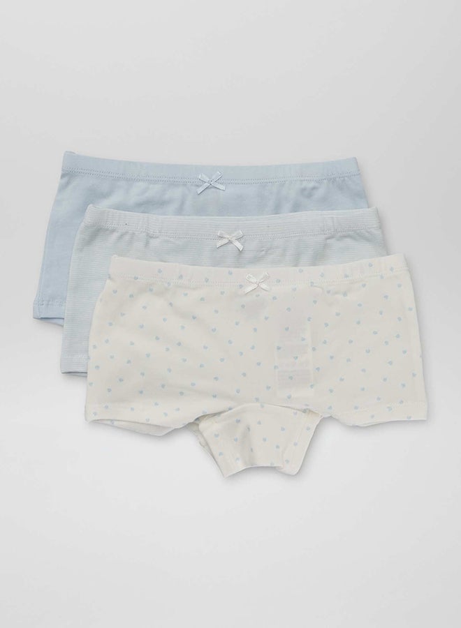 Kiabi Pack of 3 pairs of boy shorts  - Image 1
