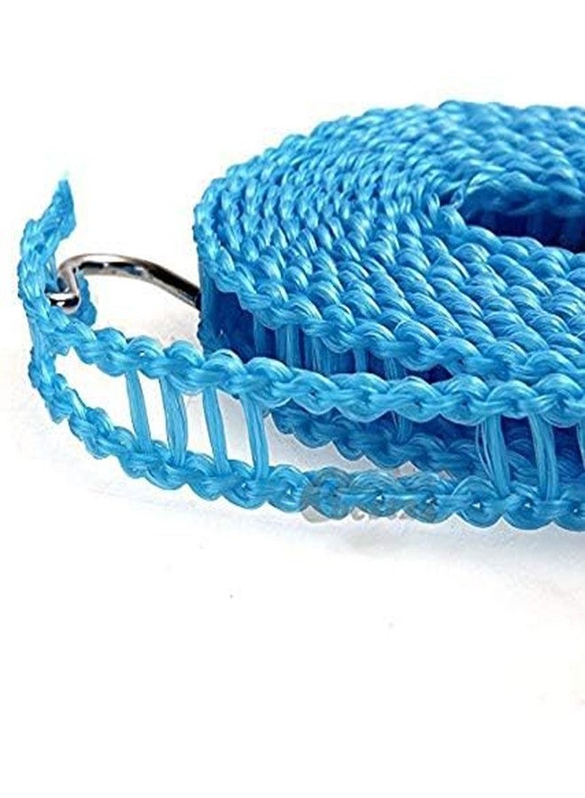 Madric 2pc 5m Windproof Anti-Slip Clothes Washing Line | Drying Nylon Rope with Hooks - Image 5