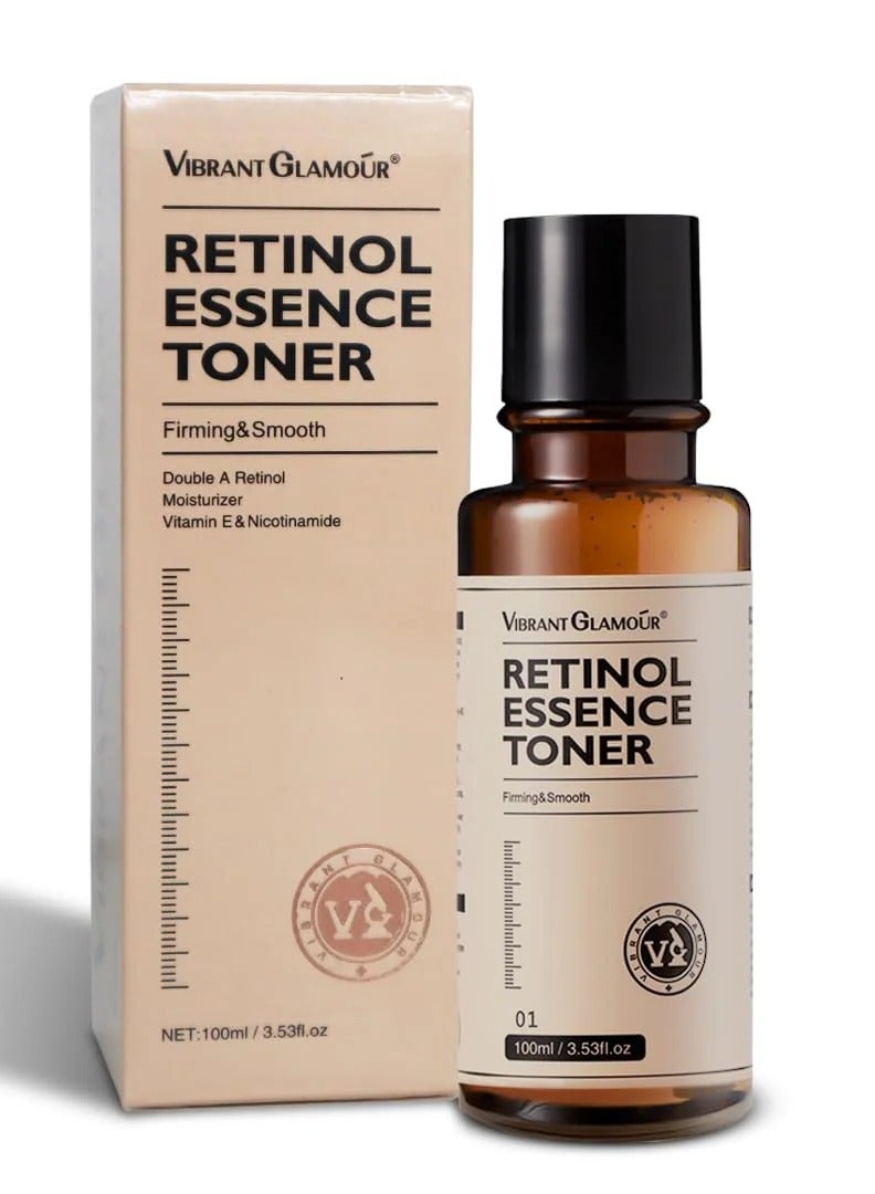 فايبرنت جلامور تونر الريتينول المركز ١٠٠ مل مرطب ومفتح للبشرة مضاد للتجاعيد ويقلل المسام والخطوط الدقيقة وتفاوت لون البشرة - Image 1