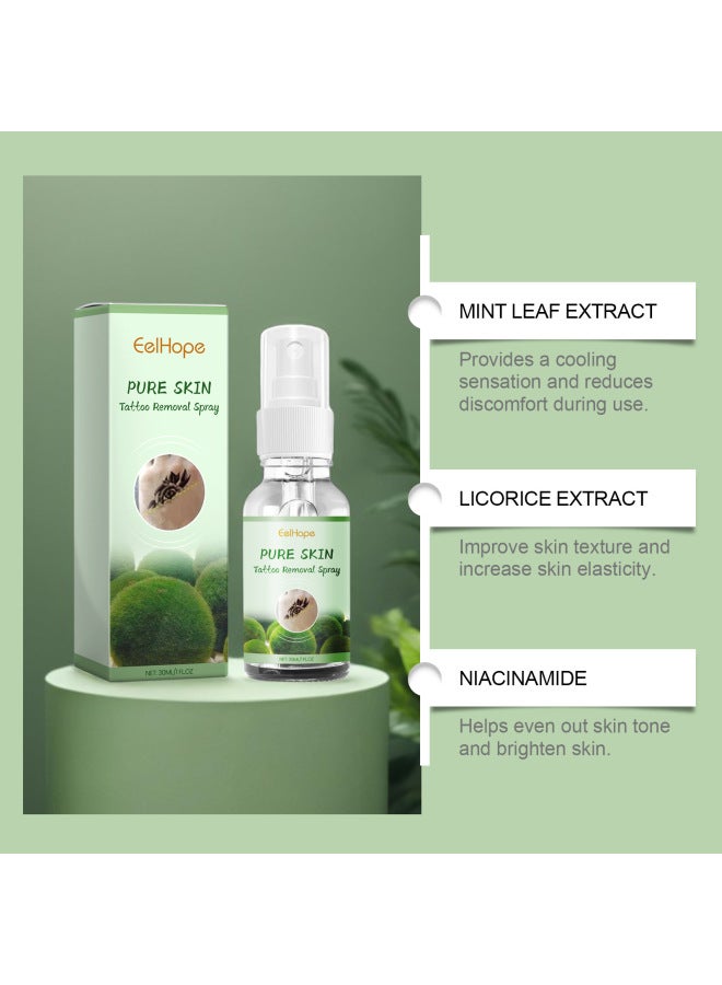 Eelhope Tattoo Cleansing Spray Gentle Cleansing And Curing Moisturizing Body Skin Print Cleaner - Image 4