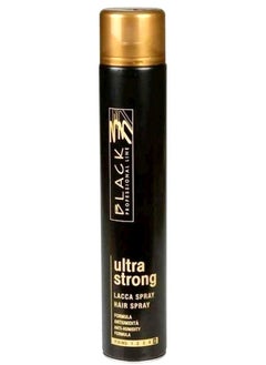 Black Ultra Strong Hairspray 500 ml 