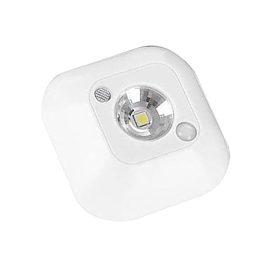 Quick Sense Motion Sensor LED Light QS-MSL05 | Automatic Night Light | PIR Motion Detection | Battery Operated | Wall-Mount Square Design | Energy Saving Home Lighting - Image 2