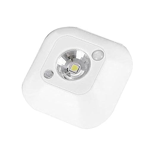 Quick Sense Motion Sensor LED Light QS-MSL05 | Automatic Night Light | PIR Motion Detection | Battery Operated | Wall-Mount Square Design | Energy Saving Home Lighting - Image 3