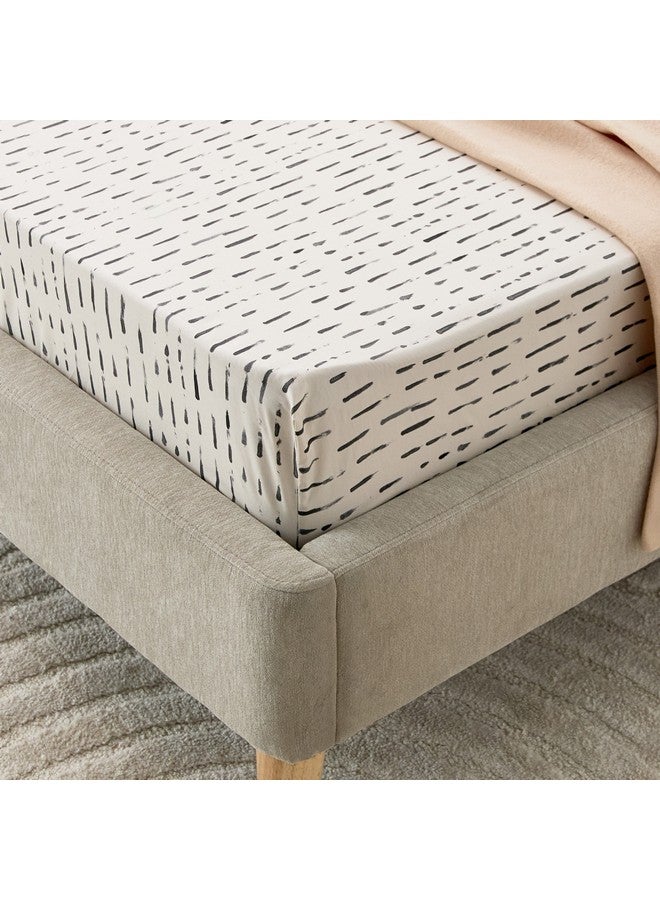 Home Box Luxot Monoleaf Printed Cotton Twin Fitted Sheet 120 x 200 x 33 cm  - Image 2
