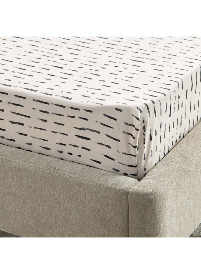 Home Box Luxot Monoleaf Printed Cotton Twin Fitted Sheet 120 x 200 x 33 cm  - Image 4