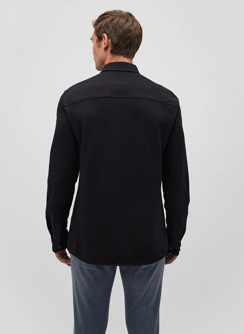 MAVI Black Jersey Shirt