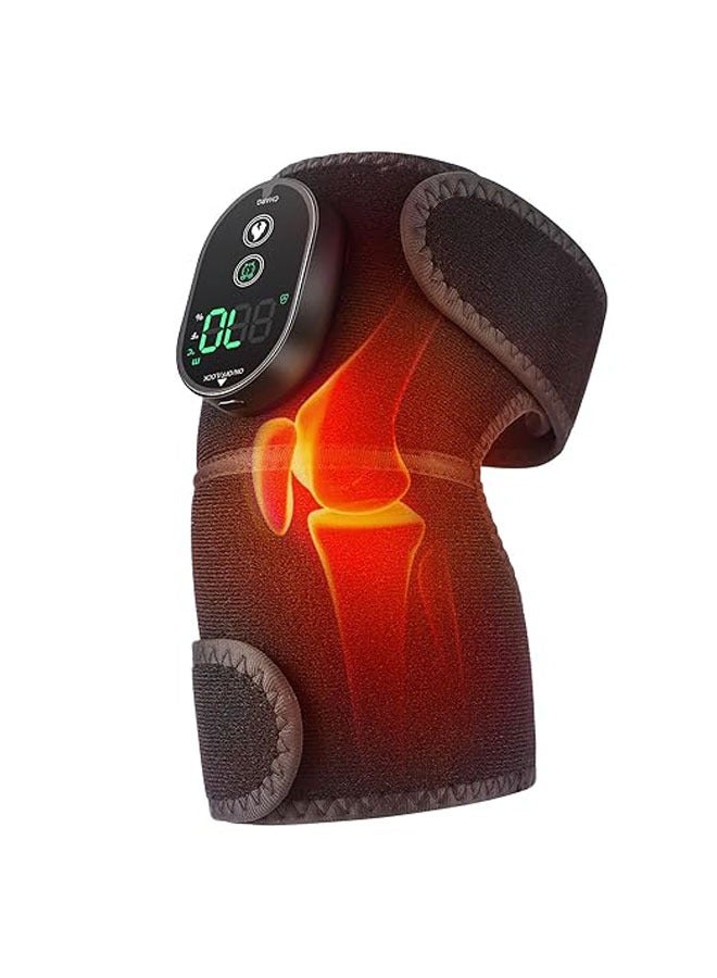 عام دعامة الركبة الحرارية اللاسلكية ، دعامة الركبة الساخنة ، دعامة الركبة مع أوضاع تسخين متعددة ، دعم حراري للركبة لتخفيف آلام الركبة والتهاب المفاصل - Image 1