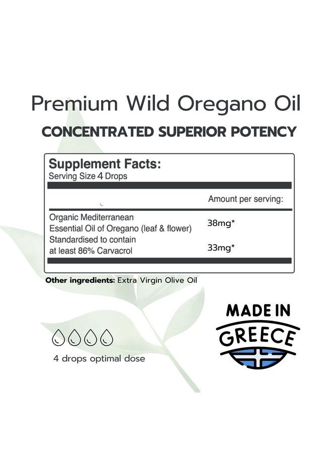 AROMAVITA ImunShield Wild Oregano Oil Organic Liquid Drops - Hand-Picked Oregano with 86-90% Carvacrol for Immune and Digestive Support - Vegan, Non-GMO, Gluten-Free, 1 fl. oz./ 30ml - Image 2
