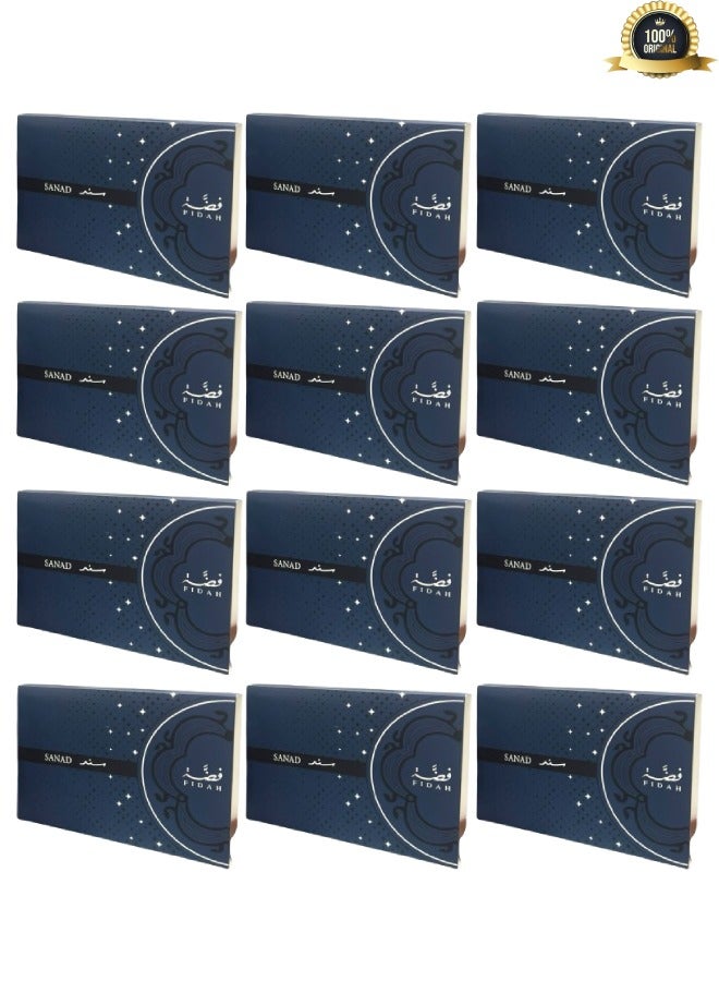 فضة  12 قطع عطر فضة سناد و مونتانا - Image 1