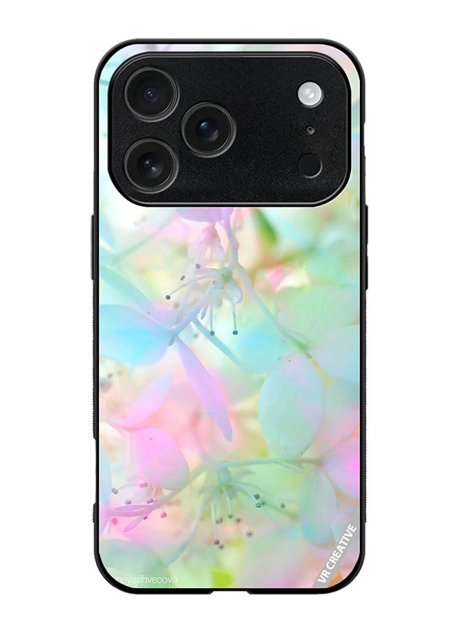 Protective Case Cover For Apple iPhone 17 Pro Max Flower Design Multicolour