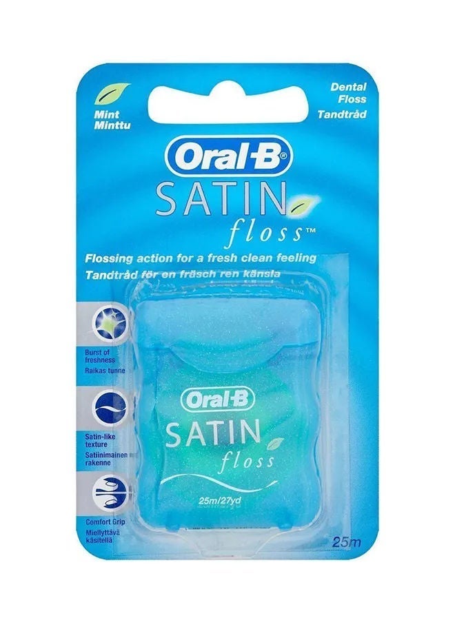 Oral-B Satin Dental Floss, Mint