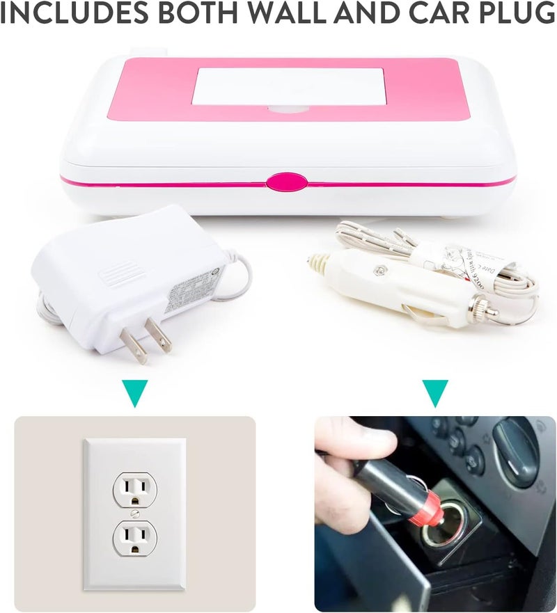 Prince Lionheart Compact Wipes Warmer, Grey - Image 3