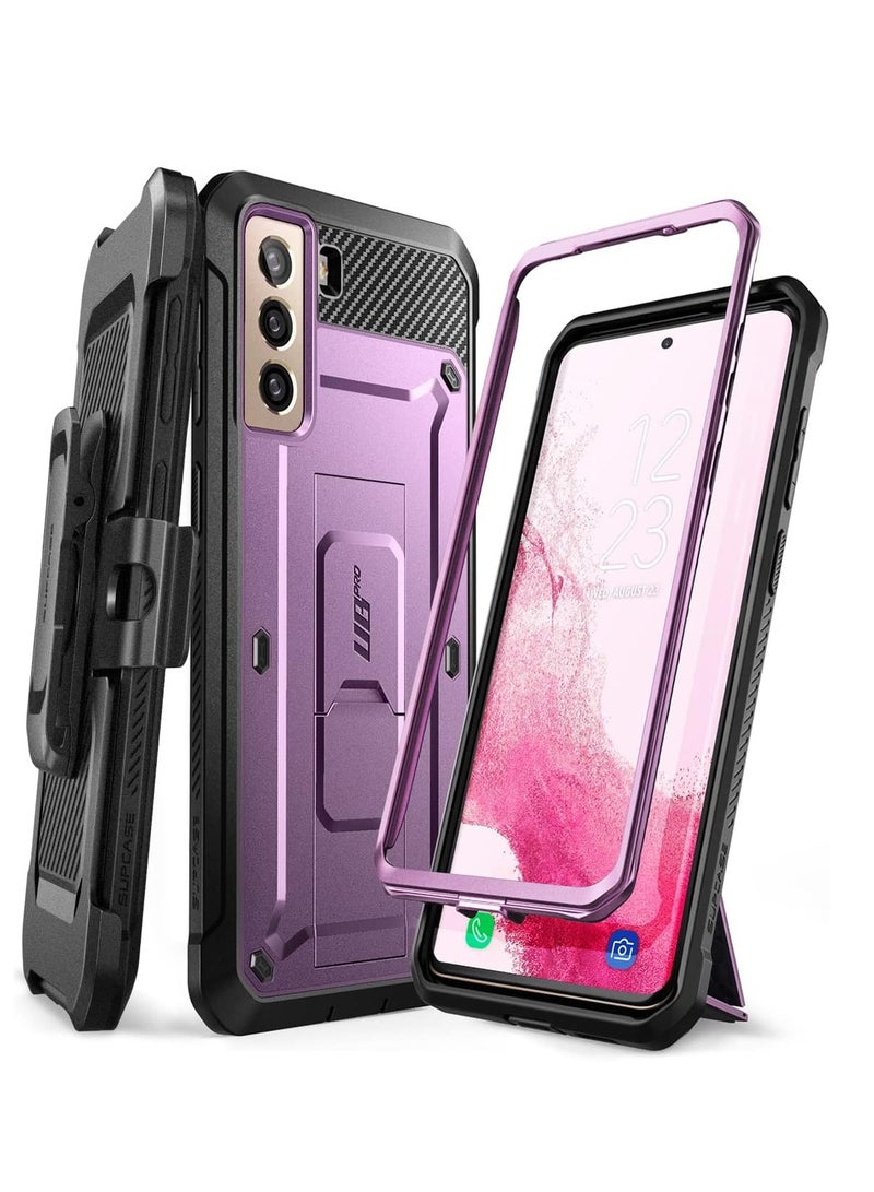 SupCase Unicorn Beetle Pro Series Case For Samsung Galaxy S22 5G 2022 Release Rugged Dual Layer Case And Kickstand Without Screen Protector Guldan Green - Image 1