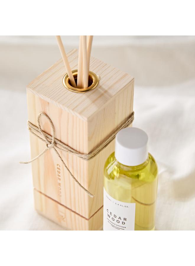 إيدين مجموعة هدايا ناشرة خشب الأرز في صندوق خشبي - Image 2