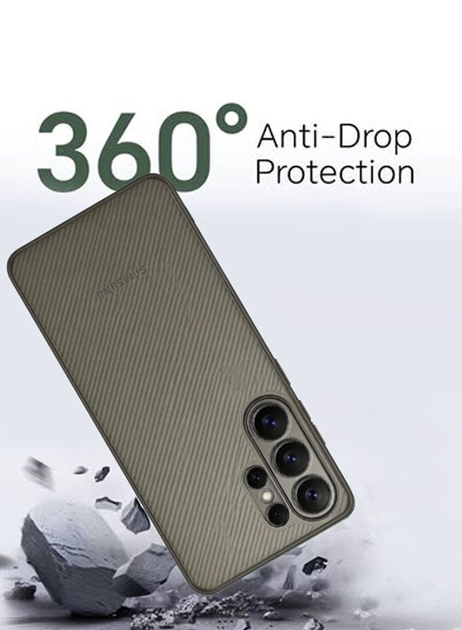 Air Skin Line for Galaxy S26 Ultra Case Design Back Cover Sturdy Durable Ultra-Thin Case Drop Protection Cover Clear - Black - Image 4