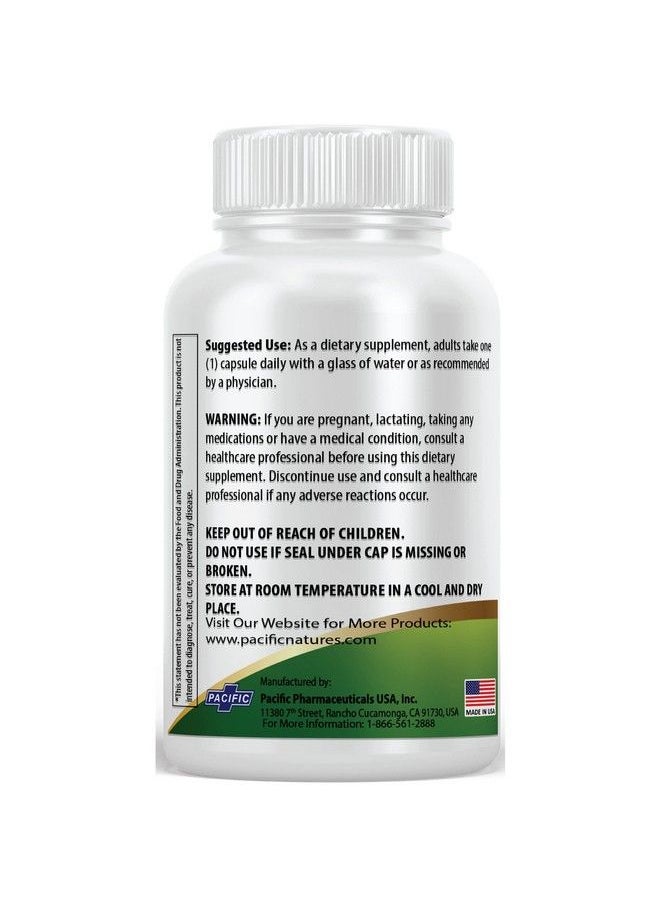 Pacific Nature's - Ginkgo Biloba 120Mg (120 Capsules) For Memory Support Focus And Healthy Brain Function Nongmo Gluten Free Vegetarian - Image 1