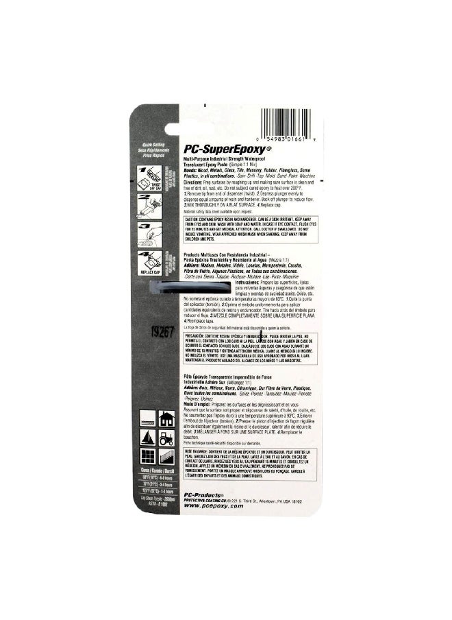 PC Products Super Epoxy High Performance Quick-Drying Seal Beige and Blue 28 g 16619  - Image 3