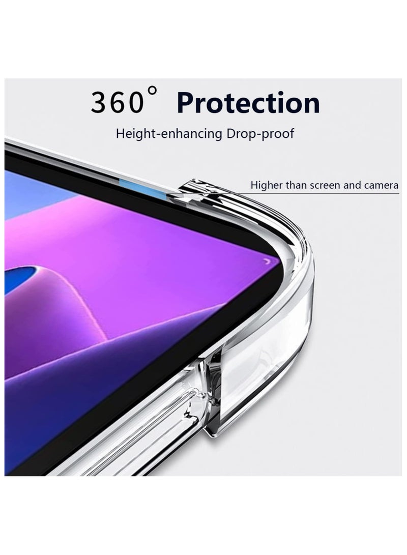 2 in 1 Lenovo Tab M10 3rd Gen 10.1-Inch Protection Pack - Ultra Clear Shockproof Case & Edge-to-Edge Screen Protector, 360 Degree Protection, Back Cover & Screen Protector for Lenovo Tab M10 3rd Gen 10.1-Inch  - Image 3