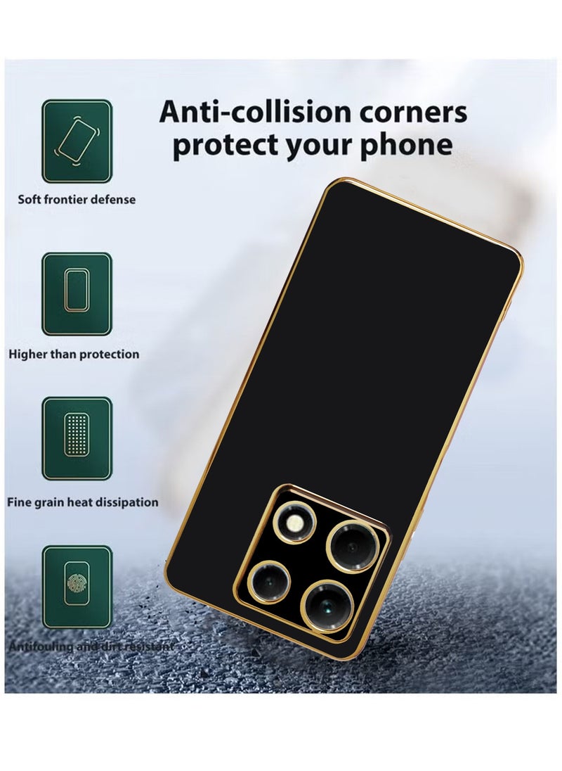 X-level Infinix Note 30 Pro 4G Case Cover Ultra Thin TPU Bumper Protective Shockproof Soft Back Cover with Non-slip Anti-Scratch Mobile Phone Full Body Accessories Protector Guard  - Image 3