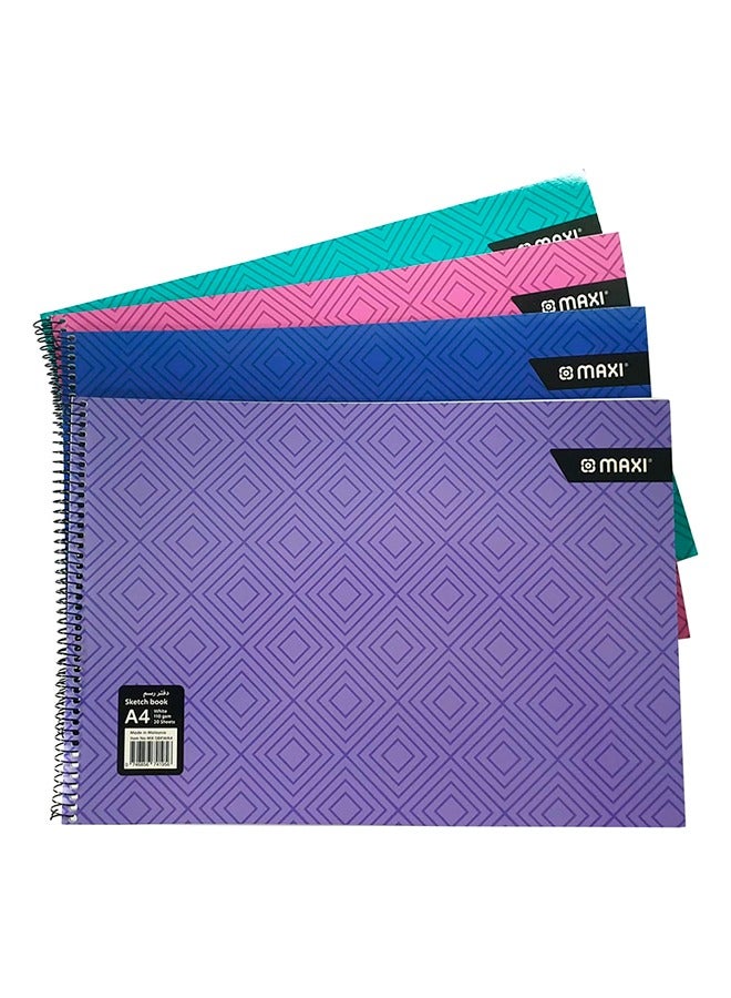 Maxi Maxi A4 Sketch Book With White Sheets - Image 3