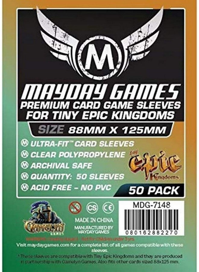 Tiny Epic Kingdom Sleeves(88x125mm)-50 Premium