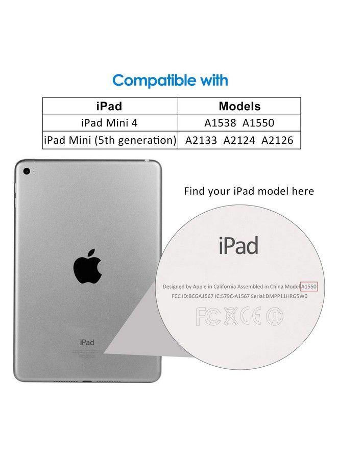 Jetech Screen Protector For Ipad Mini 5 4 (2019 2015 Model 5Th 4Th Generation) Tempered Glass Film 2 Pack - Image 3