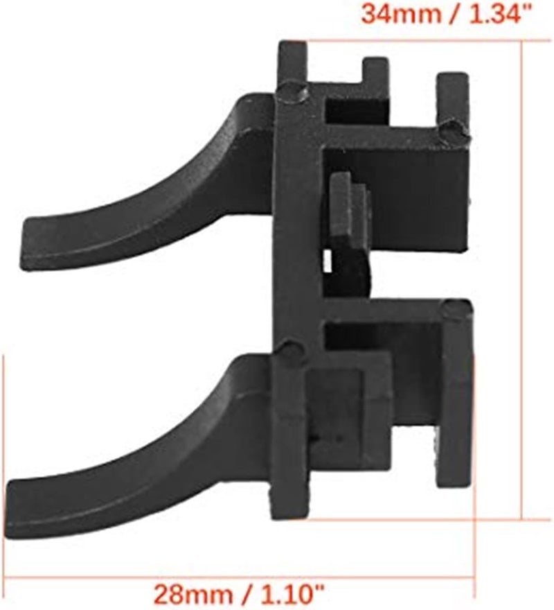 QASULER H7 LED Headlight Adapter Bulb Retainer Holder - 4pcs - Image 4