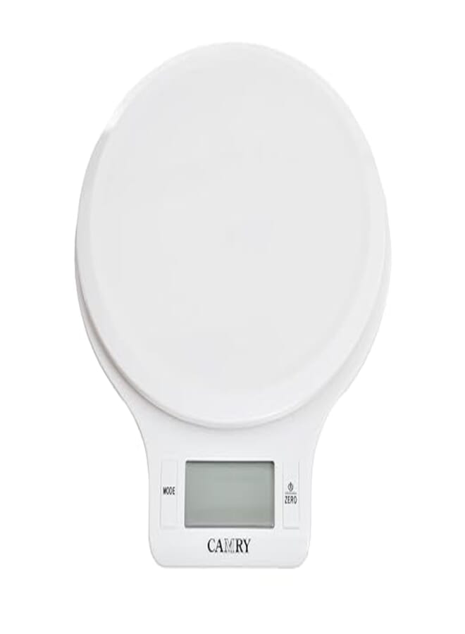 Camry Electronic kitchen scale weight 5 kg White