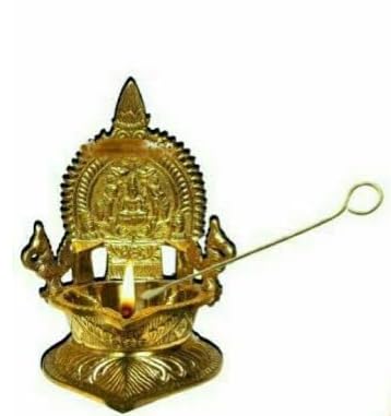 Generic Brass Thiri KambiVilakku Thiri ThoondiDiya thiri thundiWick Stimulator 35 Inches  - Image 3