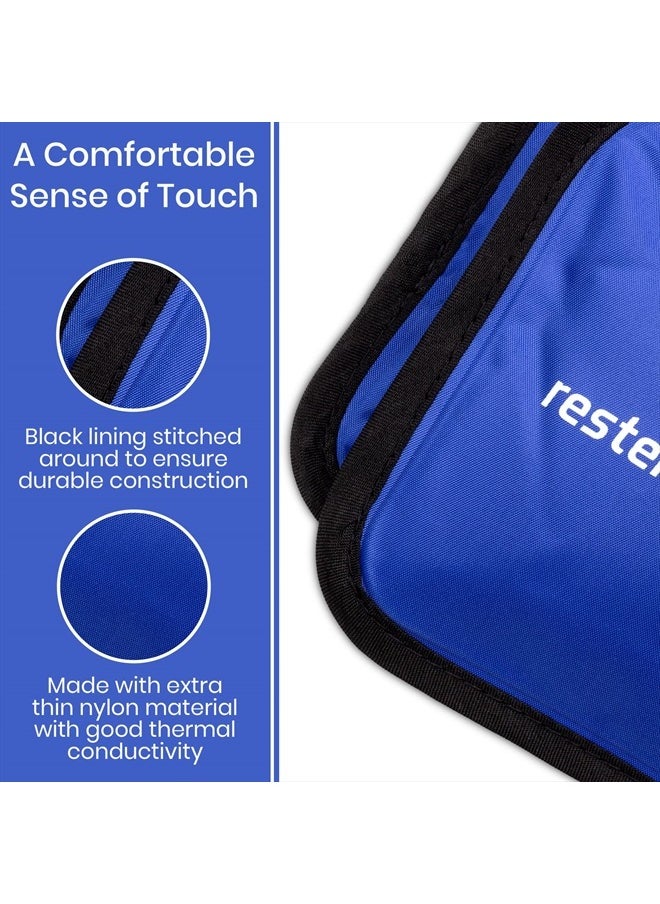 Rester's Choice Rester's Choice Ice Pack for Injuries Reusable - (Standard Large: 11x14.5) for Hip, Shoulder, Knee, Back - Hot & Cold Compress for Swelling, Bruises, Surgery - Heat & Cold Therapy  - Image 4