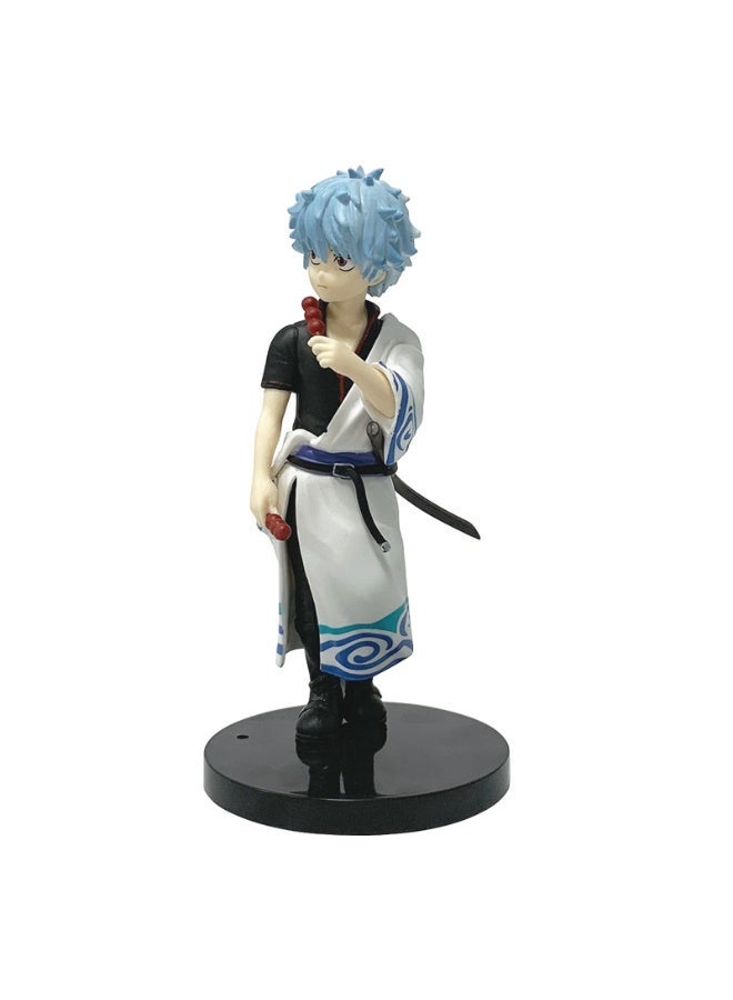 general Gintama desktop decoration Sakata Gintoki character model collection decoration toys gifts for family and friends - Image 2