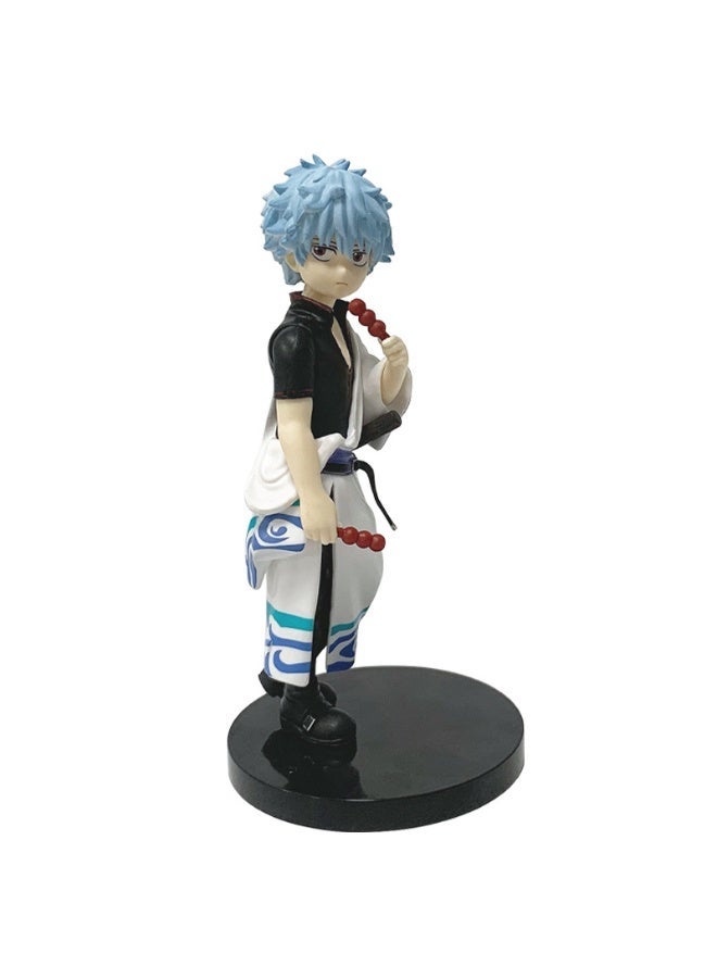 general Gintama desktop decoration Sakata Gintoki character model collection decoration toys gifts for family and friends - Image 1