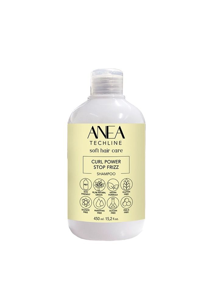 Anea Techline Stop Frizz Curl Enhancing Shampoo