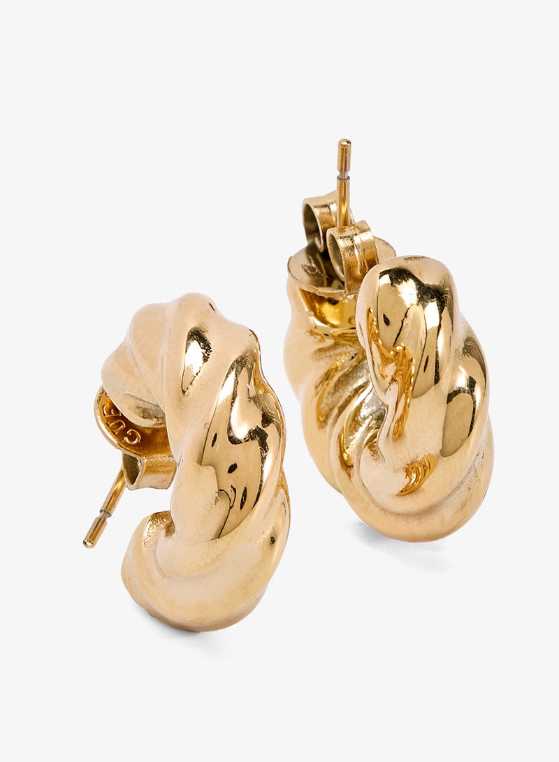 GUESS Berbera Non-Logo Earrings - Image 2