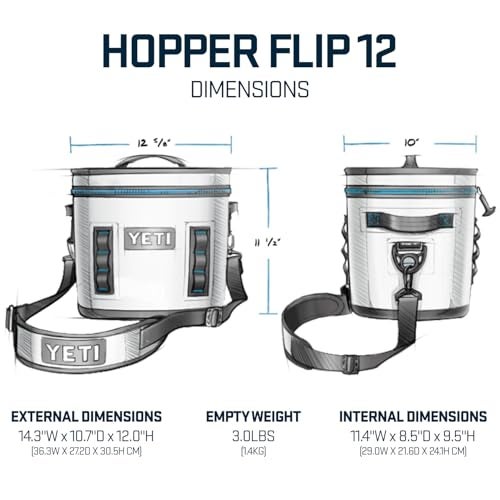 YETI Hopper Flip 12 Portable Cooler, Olive - Image 4
