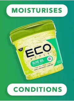 ECO Professional Olive Oil Styling Gel 473ml  - Image 2