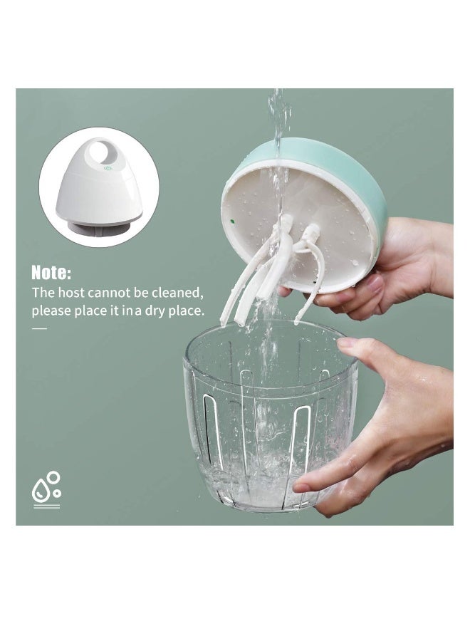Egg Stand Mixer, Electric Kitchen Mixer, Egg Stand Shampoo Frother Milk Frother Hands-free Mixer, Electric Whisk Drink Mixer for Food Whipping, Whisk Egg White, Cake Mixer, Milk Foamer Frother  - Image 5