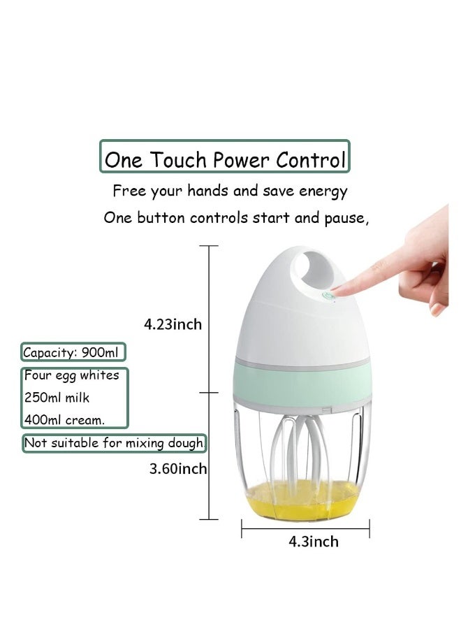 Egg Stand Mixer, Electric Kitchen Mixer, Egg Stand Shampoo Frother Milk Frother Hands-free Mixer, Electric Whisk Drink Mixer for Food Whipping, Whisk Egg White, Cake Mixer, Milk Foamer Frother  - Image 4