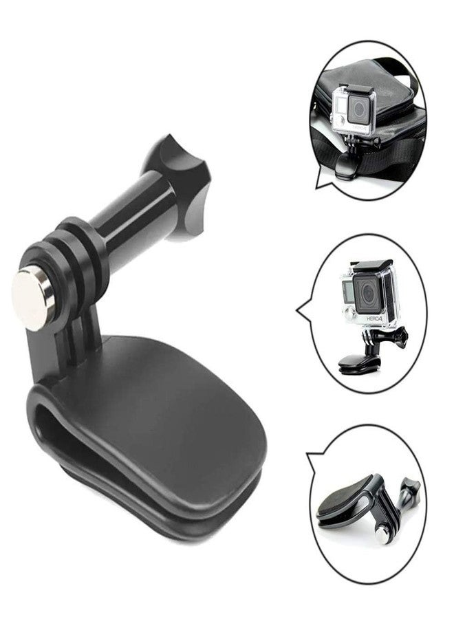 اكشن برو مشبك تثبيت سريع للرأس من Action Pro مع برغي، متوافق مع كاميرات GoPro Hero 13 و12 و11 و10 و9 و8 و7 و6 و5 و4 و3+ وSJCAM وXiaomi YI EKEN 4K Action Camera - Image 2