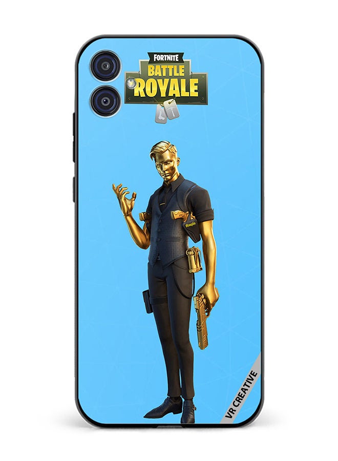 VR CREATIVE Protective Case Cover For Samsung Galaxy M04/F04 Fortnite Tier Design Multicolour - Image 1