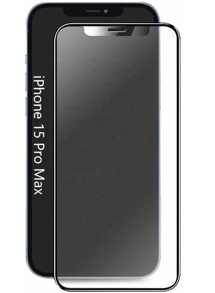 Raxoom Screen protector compatible with Iphone 15 Pro Max 5G Matte Screen Protector Anti-Glare Anti-Fingerprint 3D Touch Easy Install,Matte Finish Surface film Iphone 15 Pro Max Matte Glass - Image 5