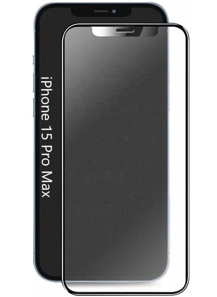 Raxoom Screen protector compatible with Iphone 15 Pro Max 5G Matte Screen Protector Anti-Glare Anti-Fingerprint 3D Touch Easy Install,Matte Finish Surface film Iphone 15 Pro Max Matte Glass - Image 3