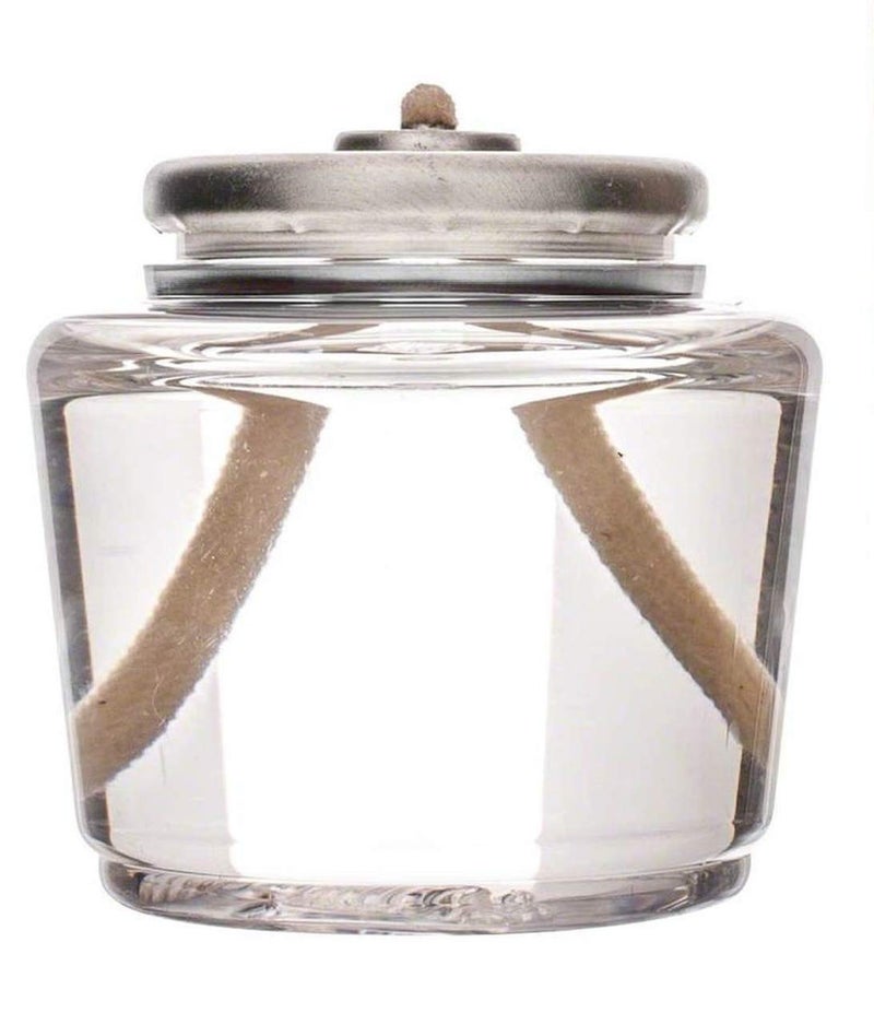 D'light Online HD15 Liquid Votive Candles Fuel Cells - 15 Hour Burn Time Liquid Wax Disposable Clear Plastic Fuel Cells for Wedding Hotel, Restaurant Tables and Emergency Candles - Set of 96 - Image 1